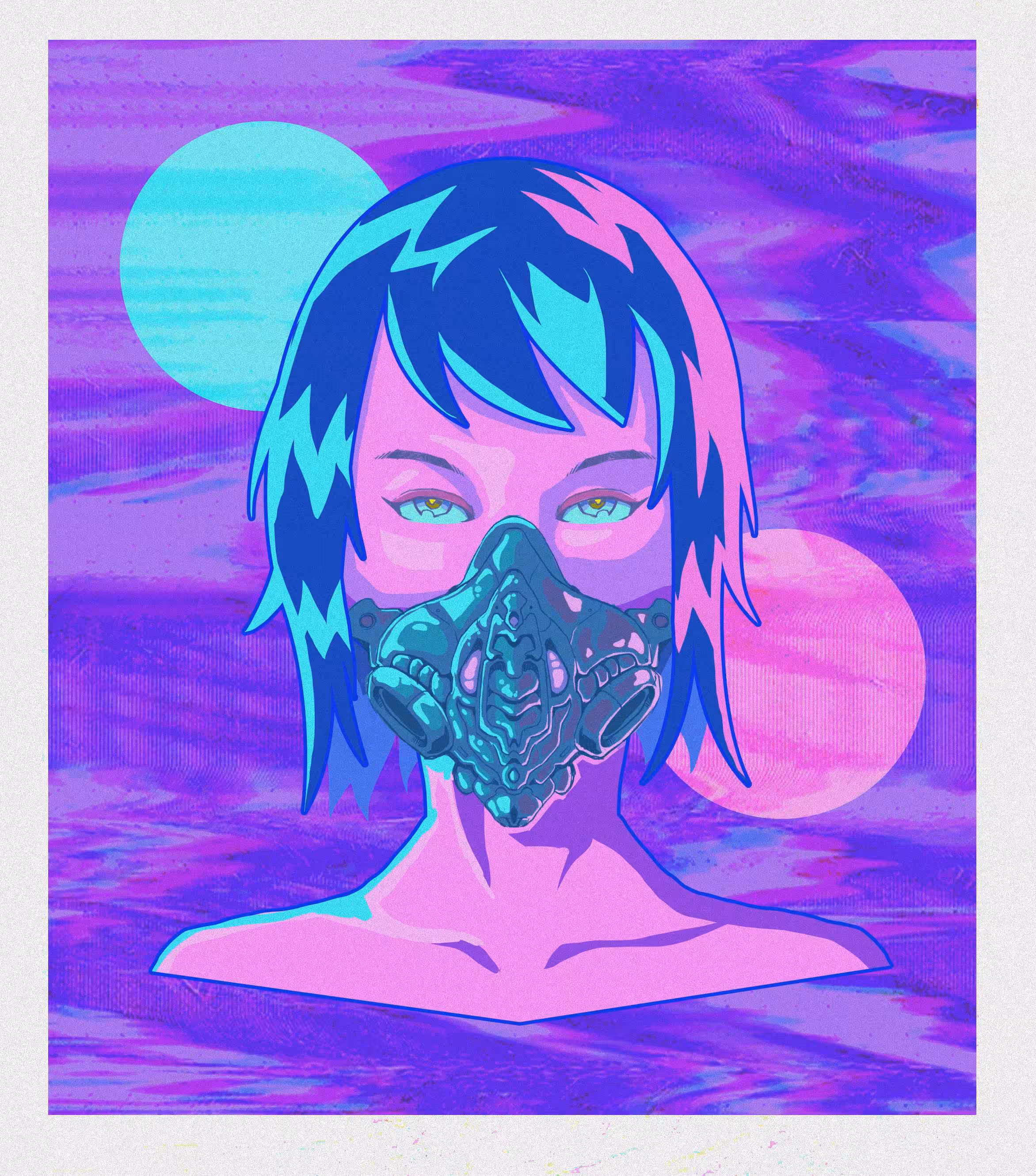 lady in mask