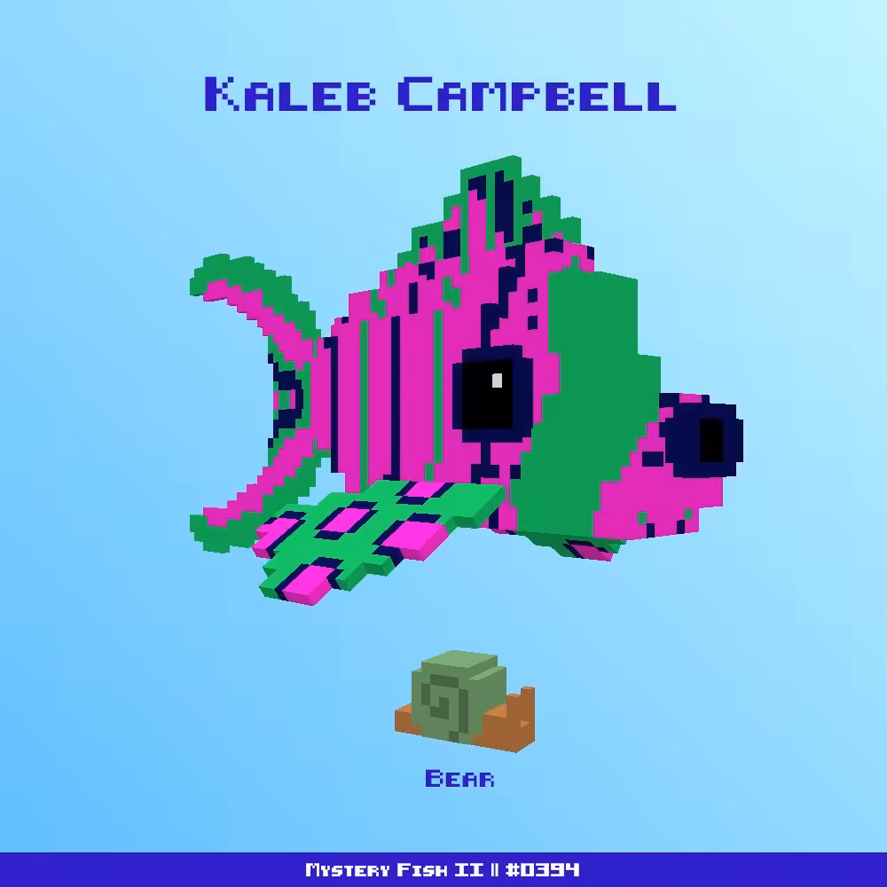 Kaleb Campbell :: Mystery Fish 0394/1000