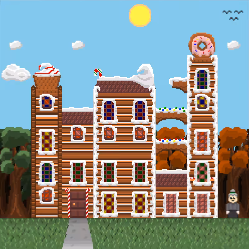 2D Mansion Candy House #83