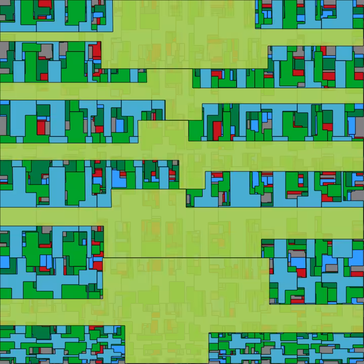 Chopped Square Tessellation #33