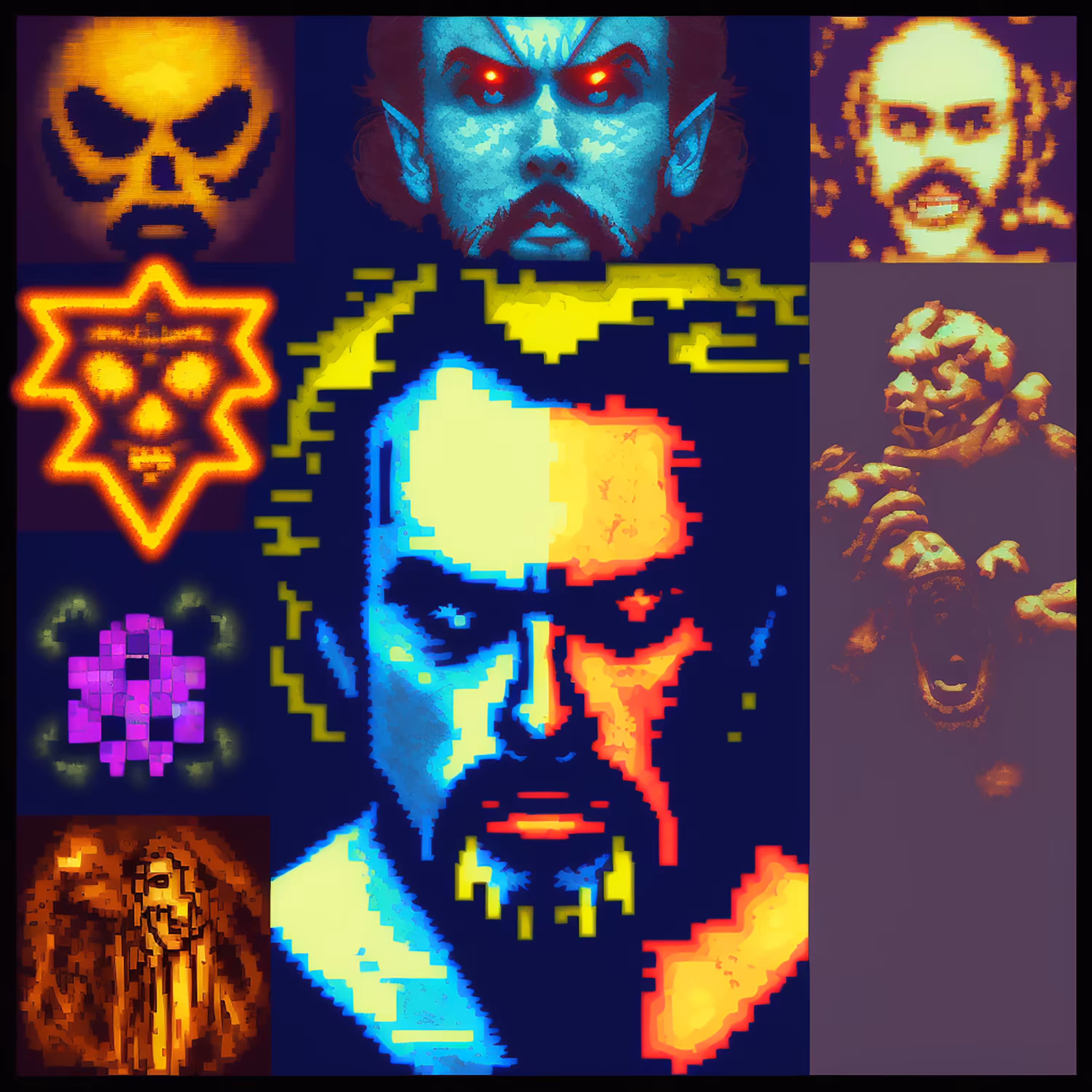 Pixel Game Posters #25