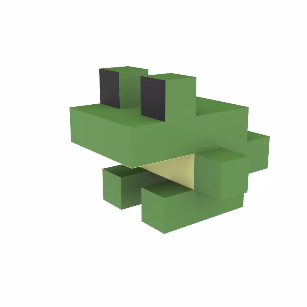 Cube frog