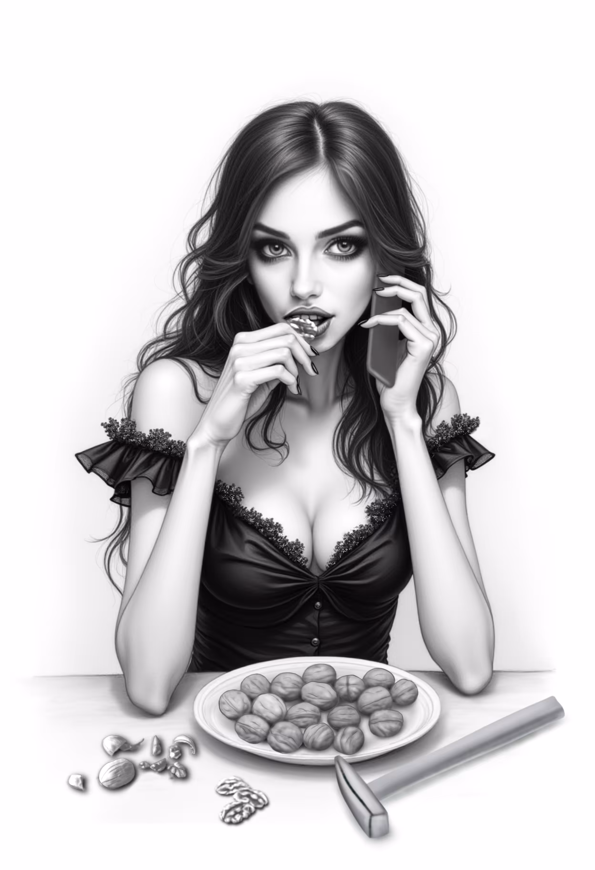 Inktober 2024: SNACKS