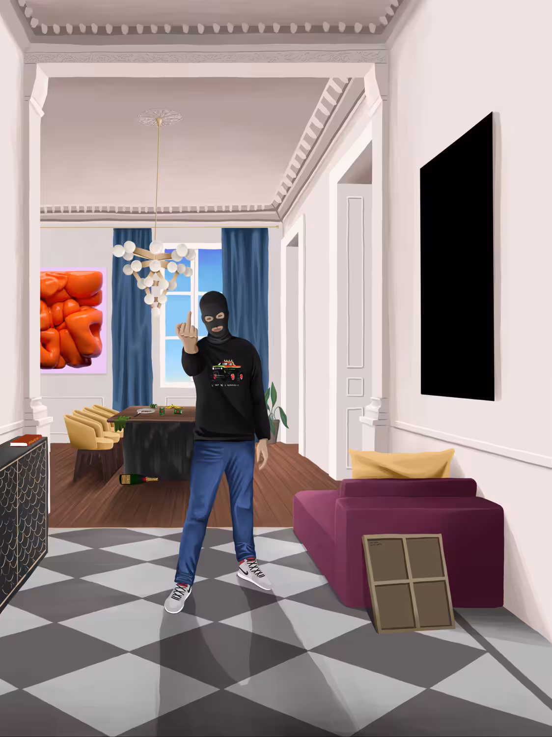 This would be perfect to welcome your guests