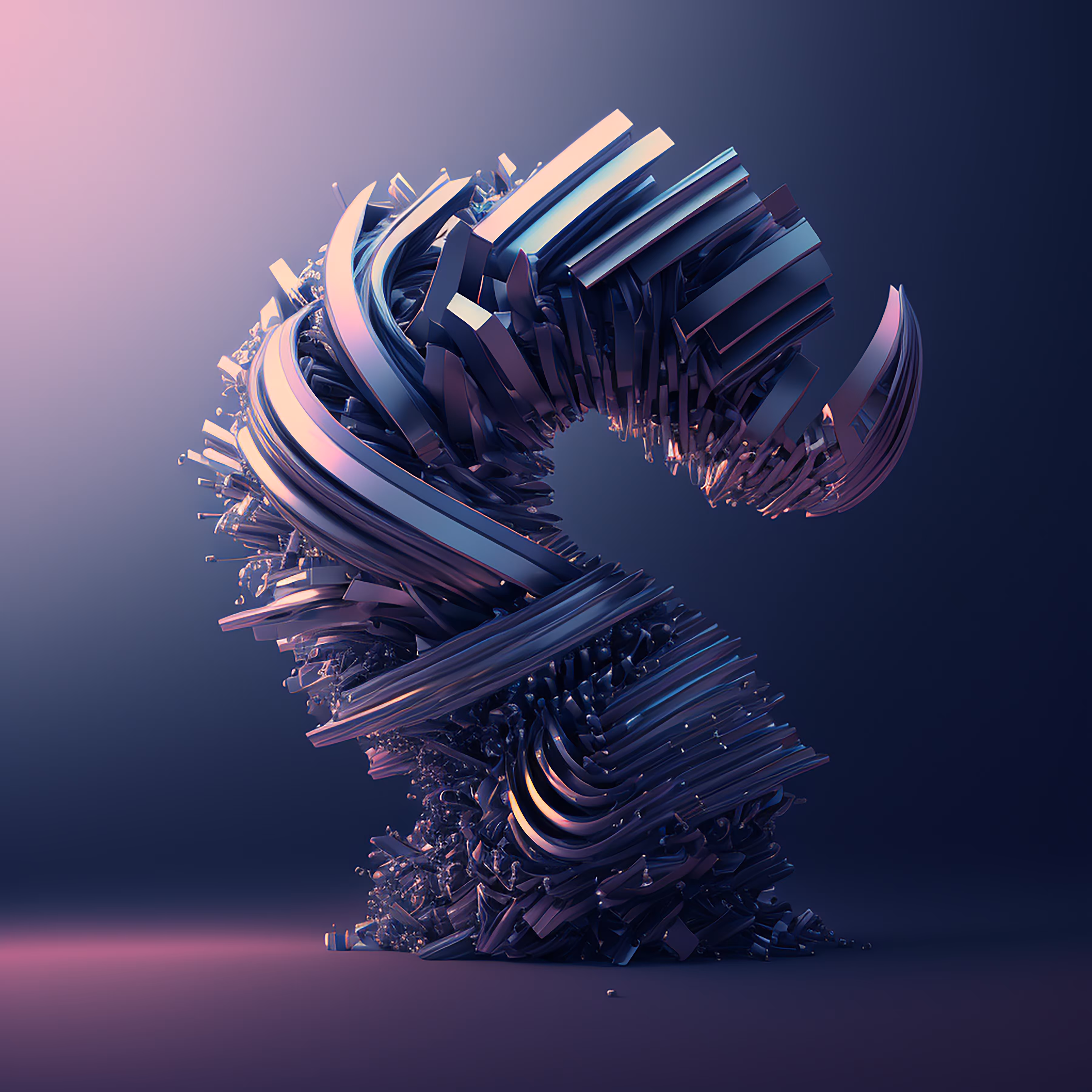 The Birth of AI Sculptures #377