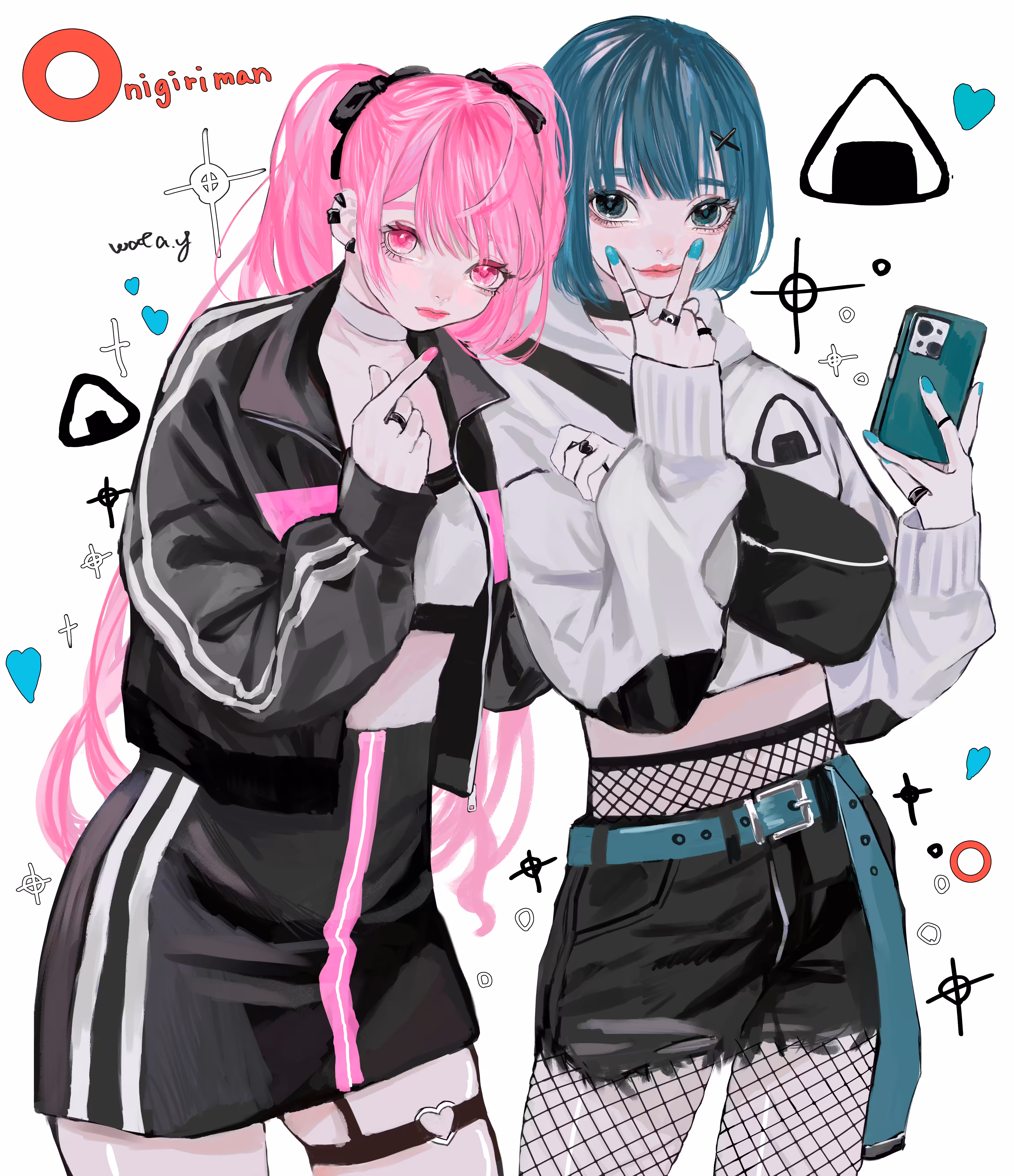 nigi-chan & luv-chan