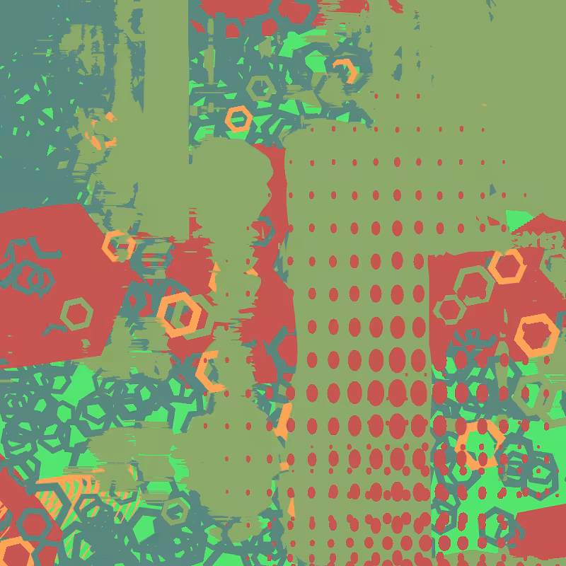 Abstract Paint Alive #3