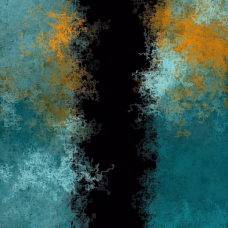 Pixel Tunnel III #170