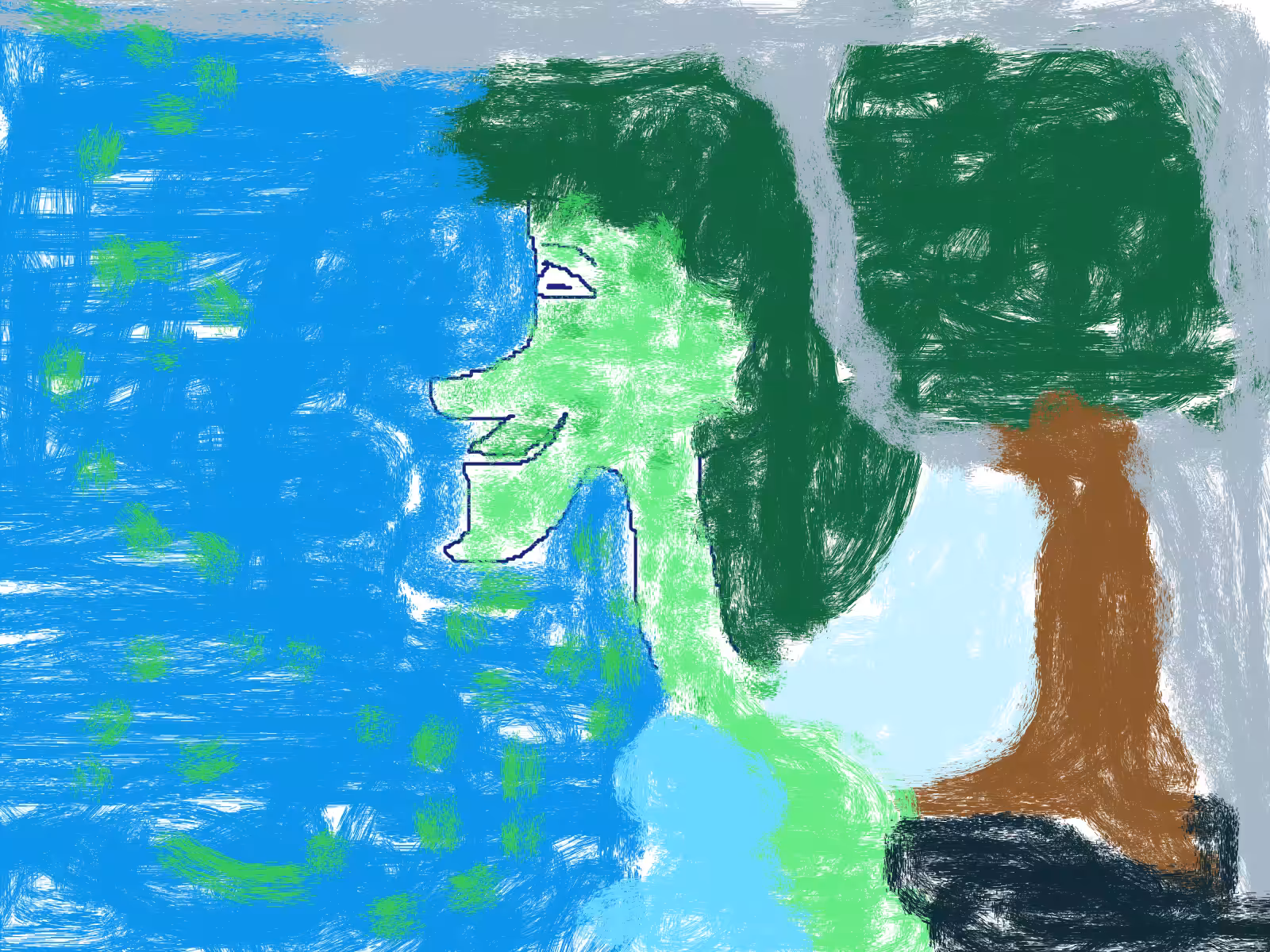The world is huge