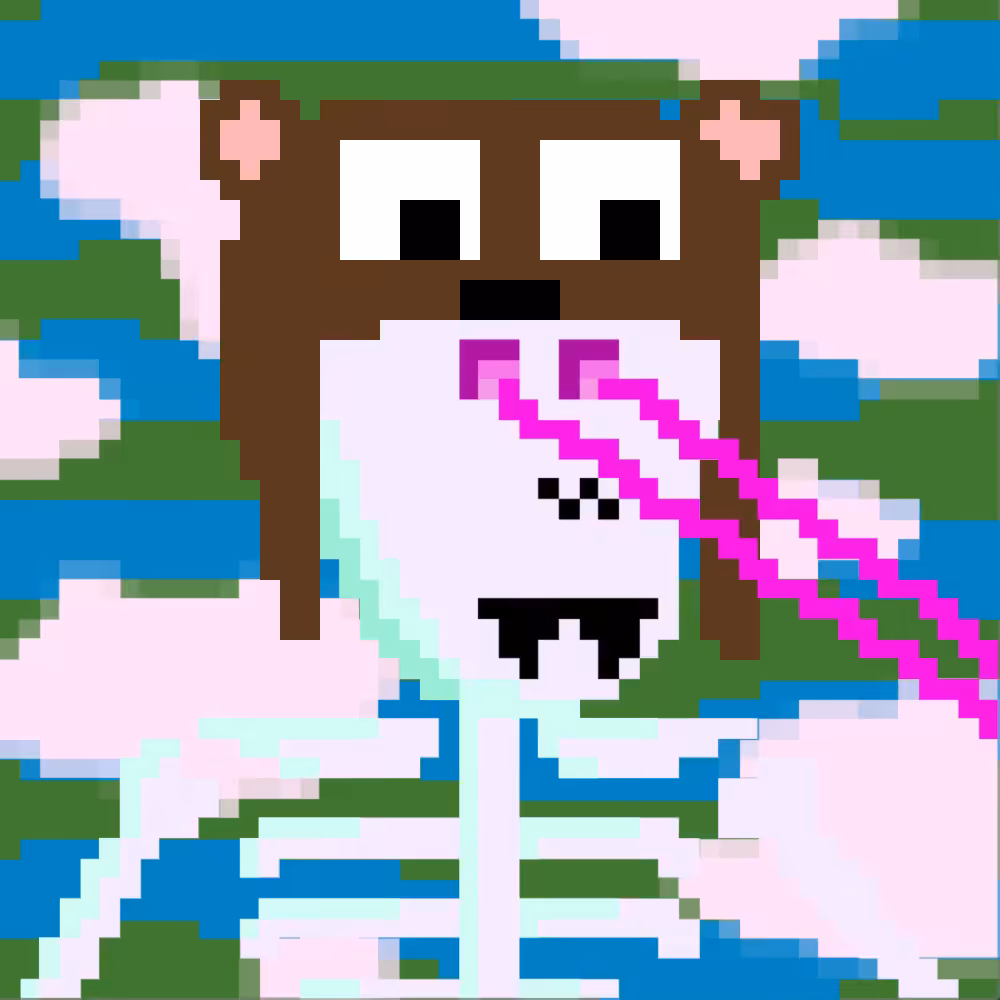 PIXEL SKULLETTI 1 #318