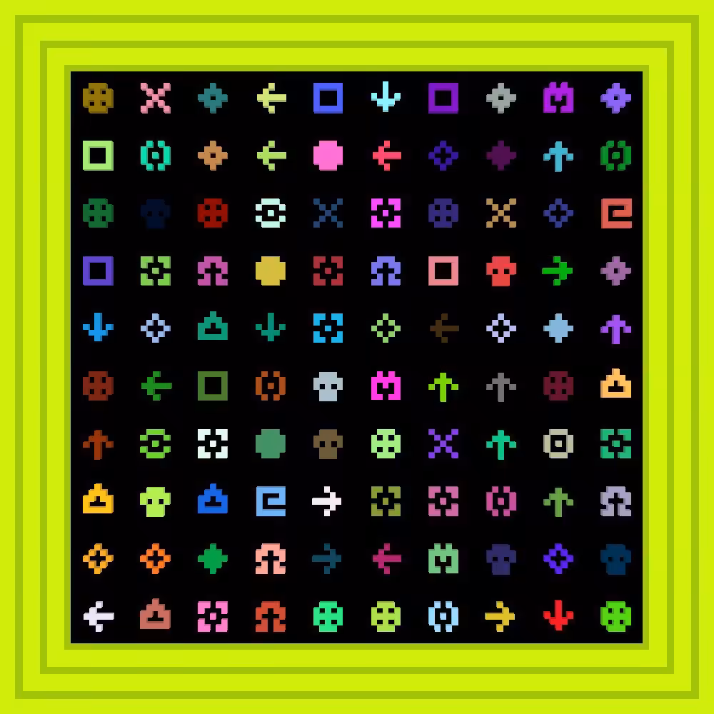 GM WAGMI :: Procedural Symbols #454/1000