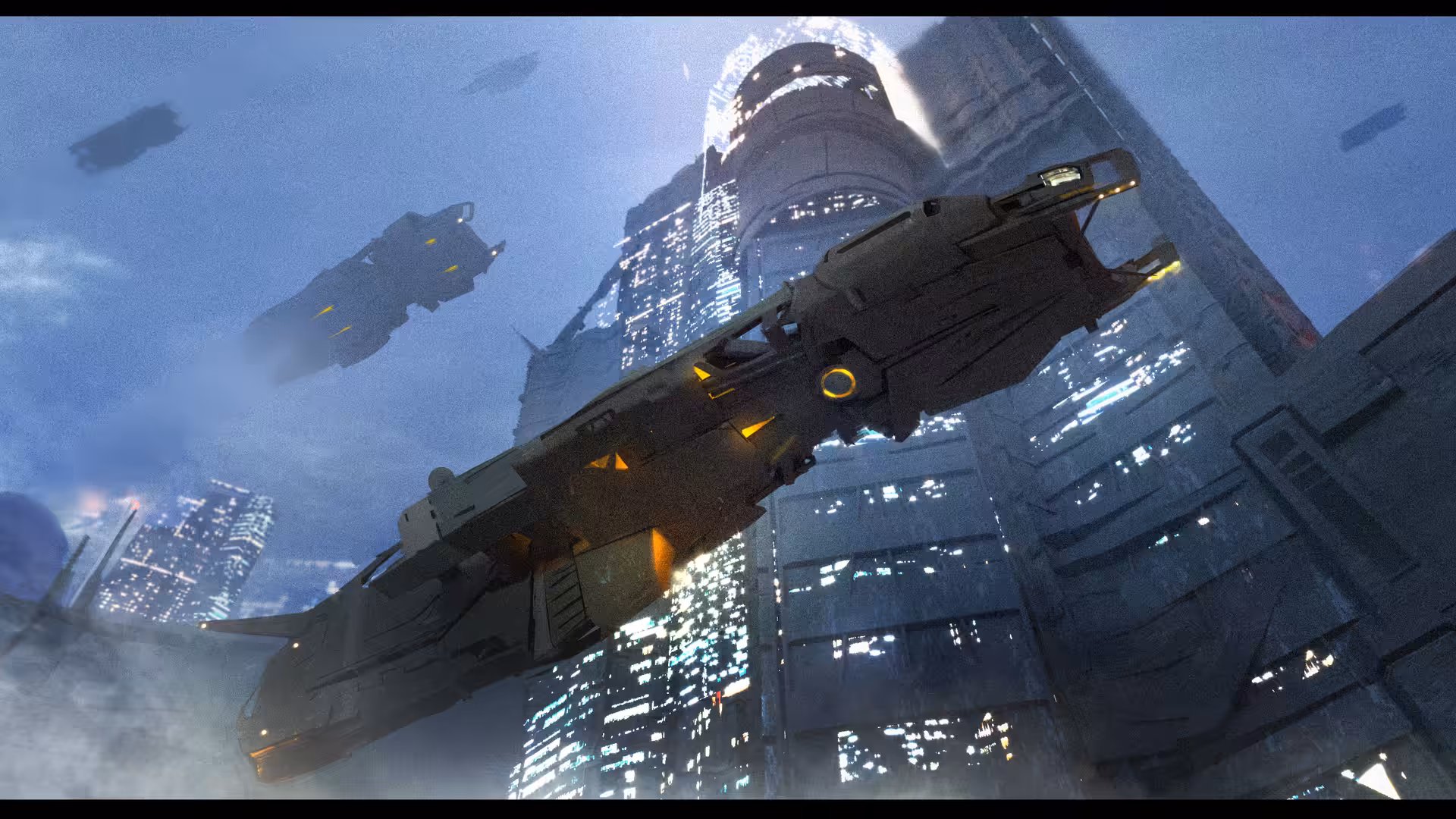 City skyline 