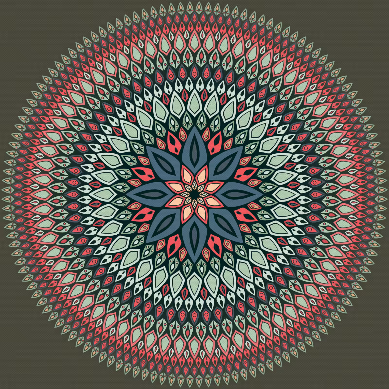 The Owl Mandala #12