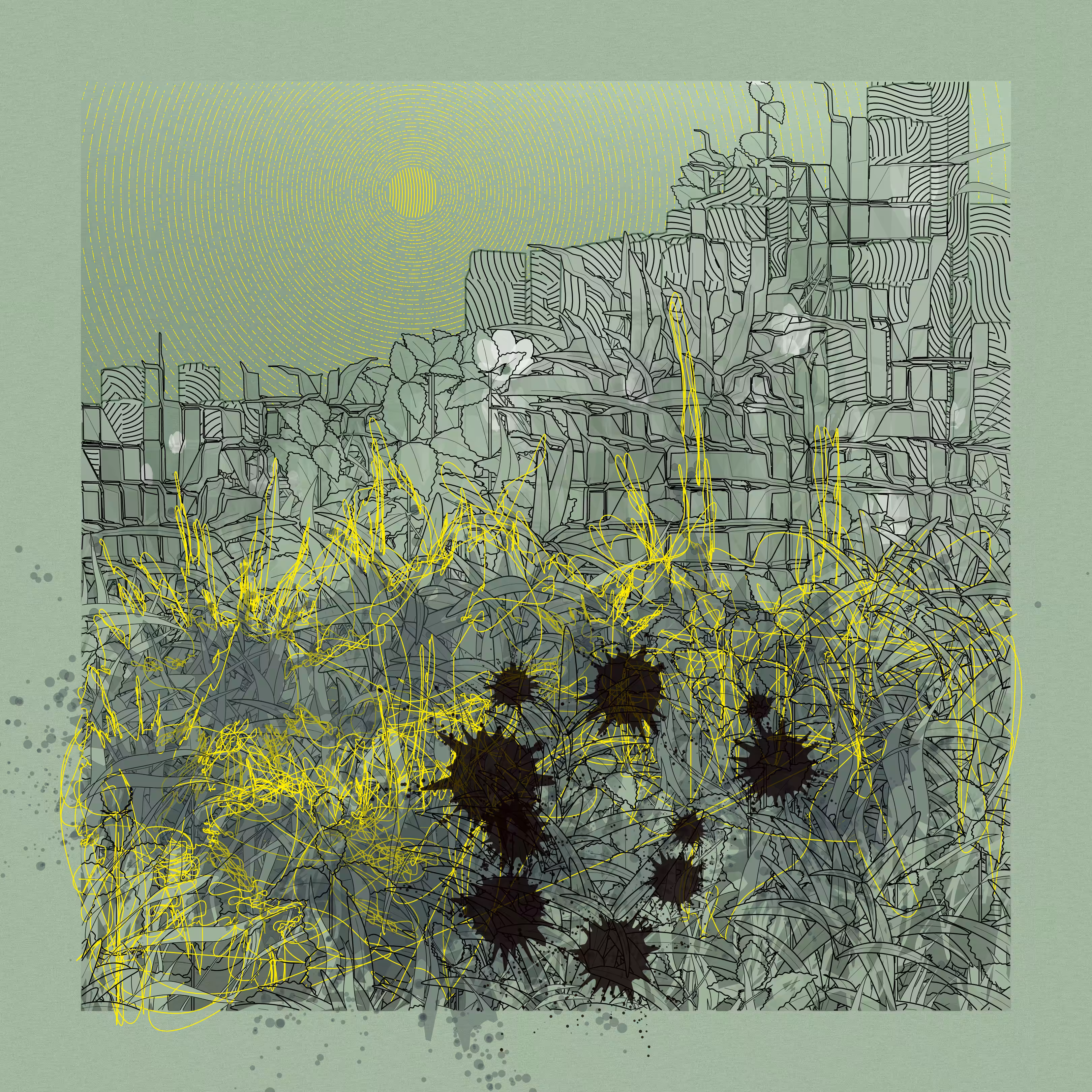 Landscape with Carbon Capture #8280