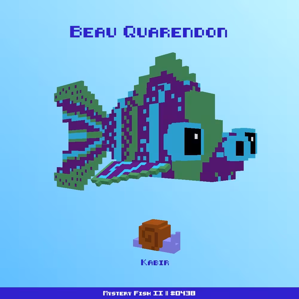 Beau Quarendon :: Mystery Fish 0438/1000