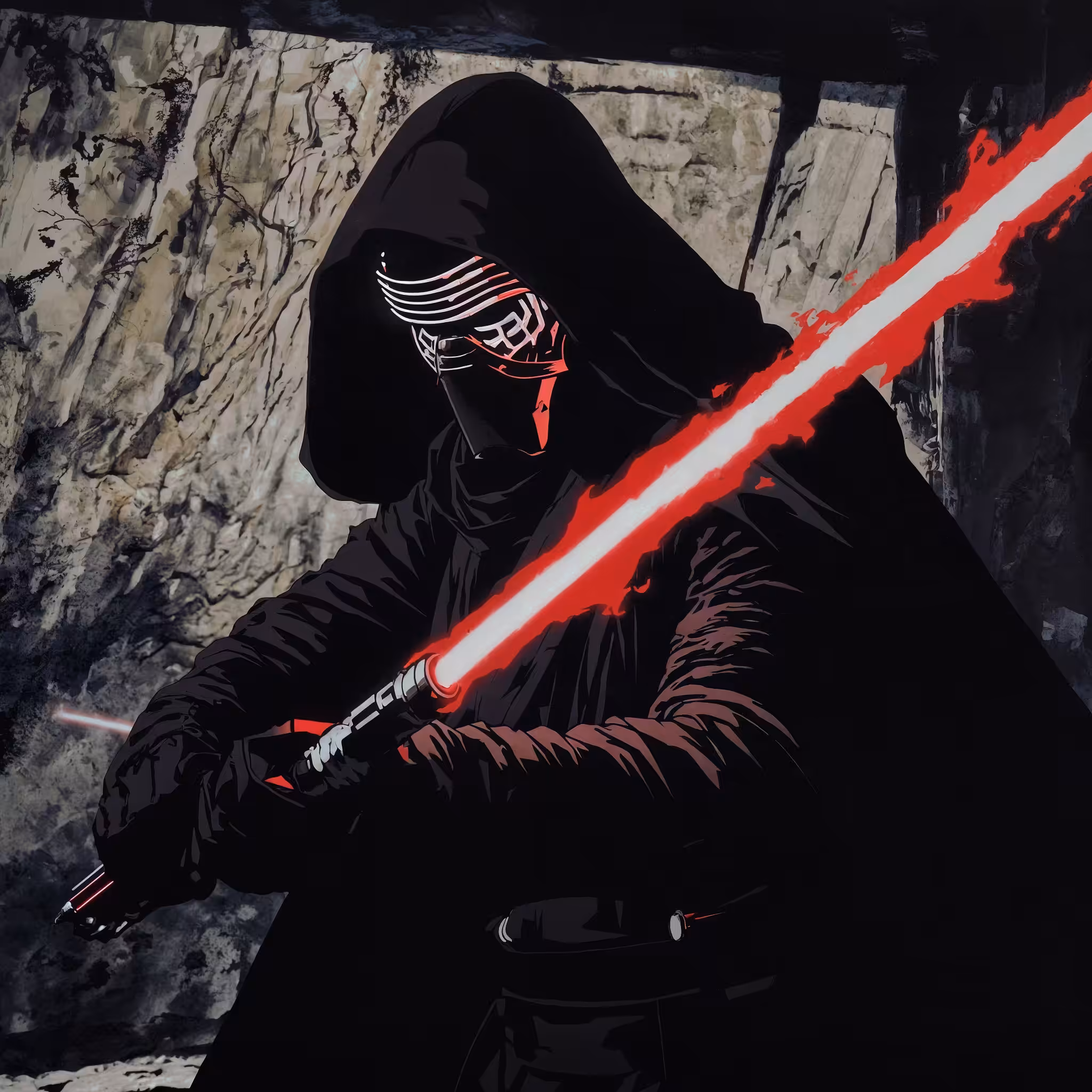 Kylo Ren 80s Edition