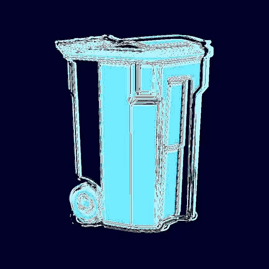 Icy Blue Toter