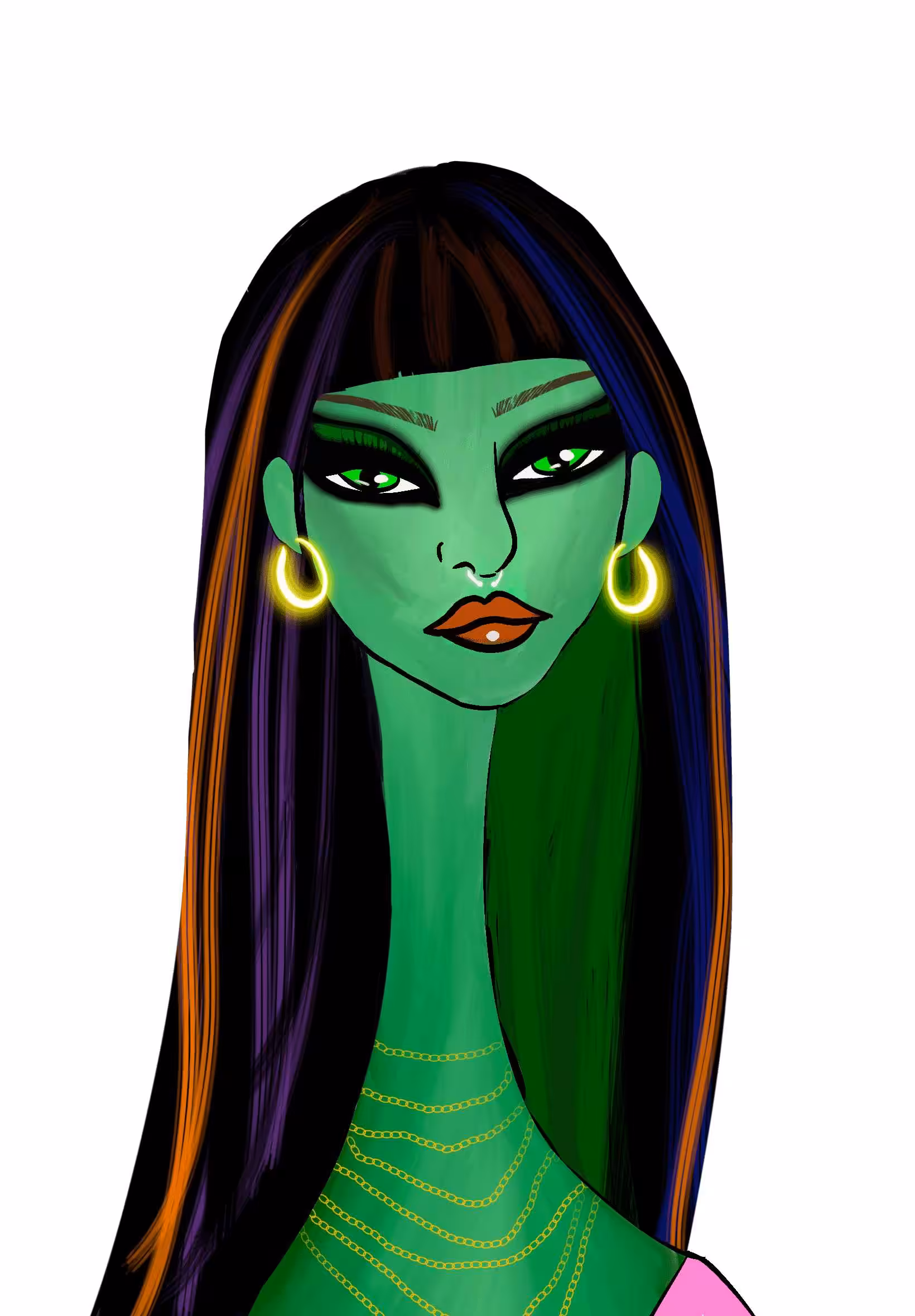 Long Neckie Ladies: Long Neckie Lady #978