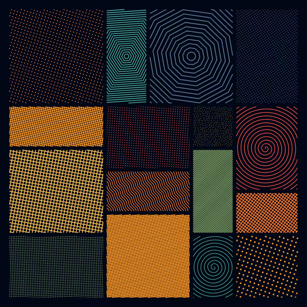 Pattern Grid  #105