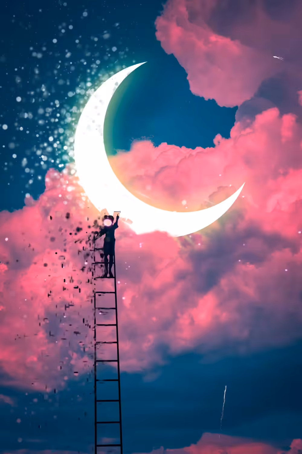 Painting the Moonlight with Motion