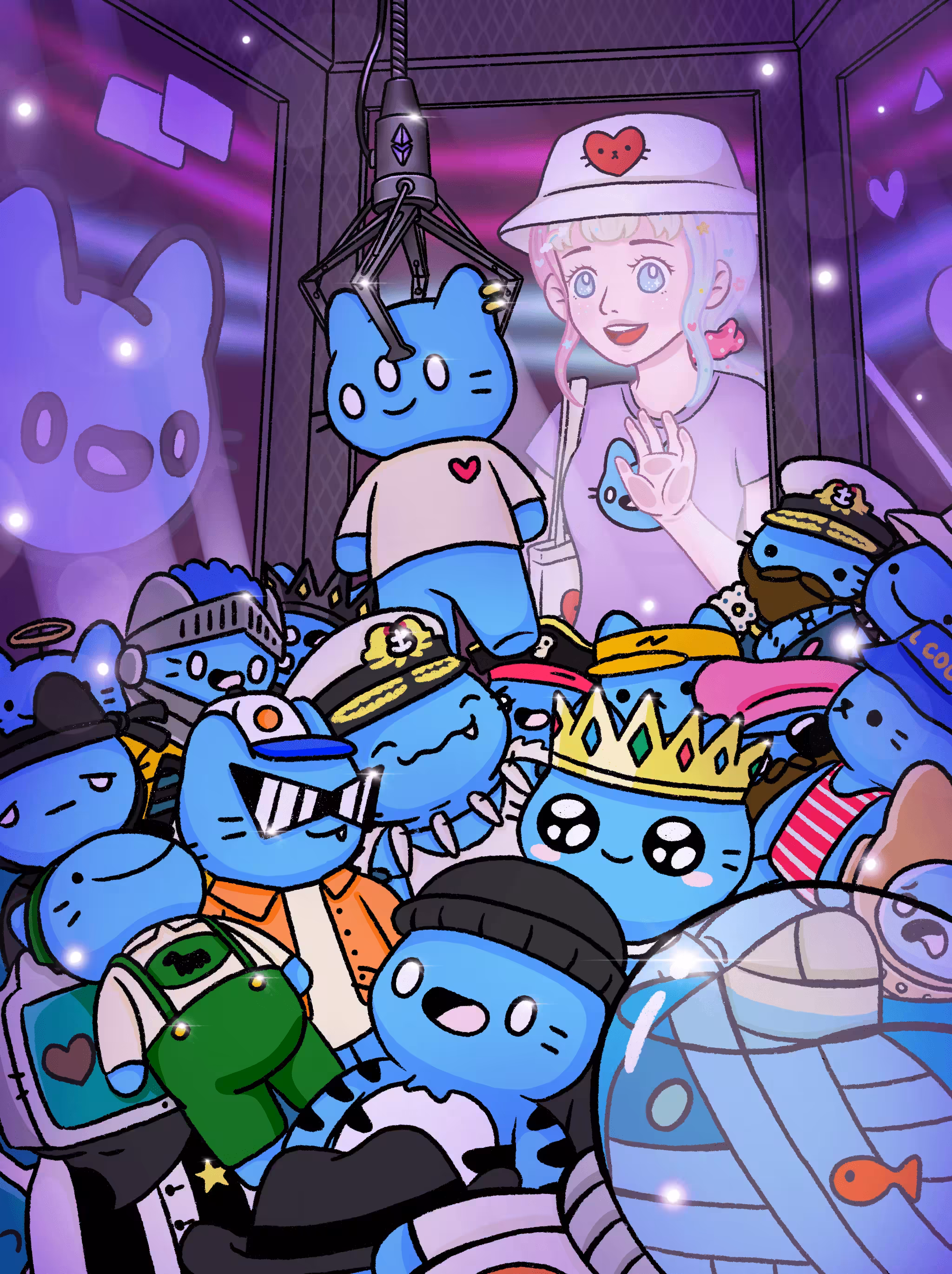 CryptoPastel love Cool Cats