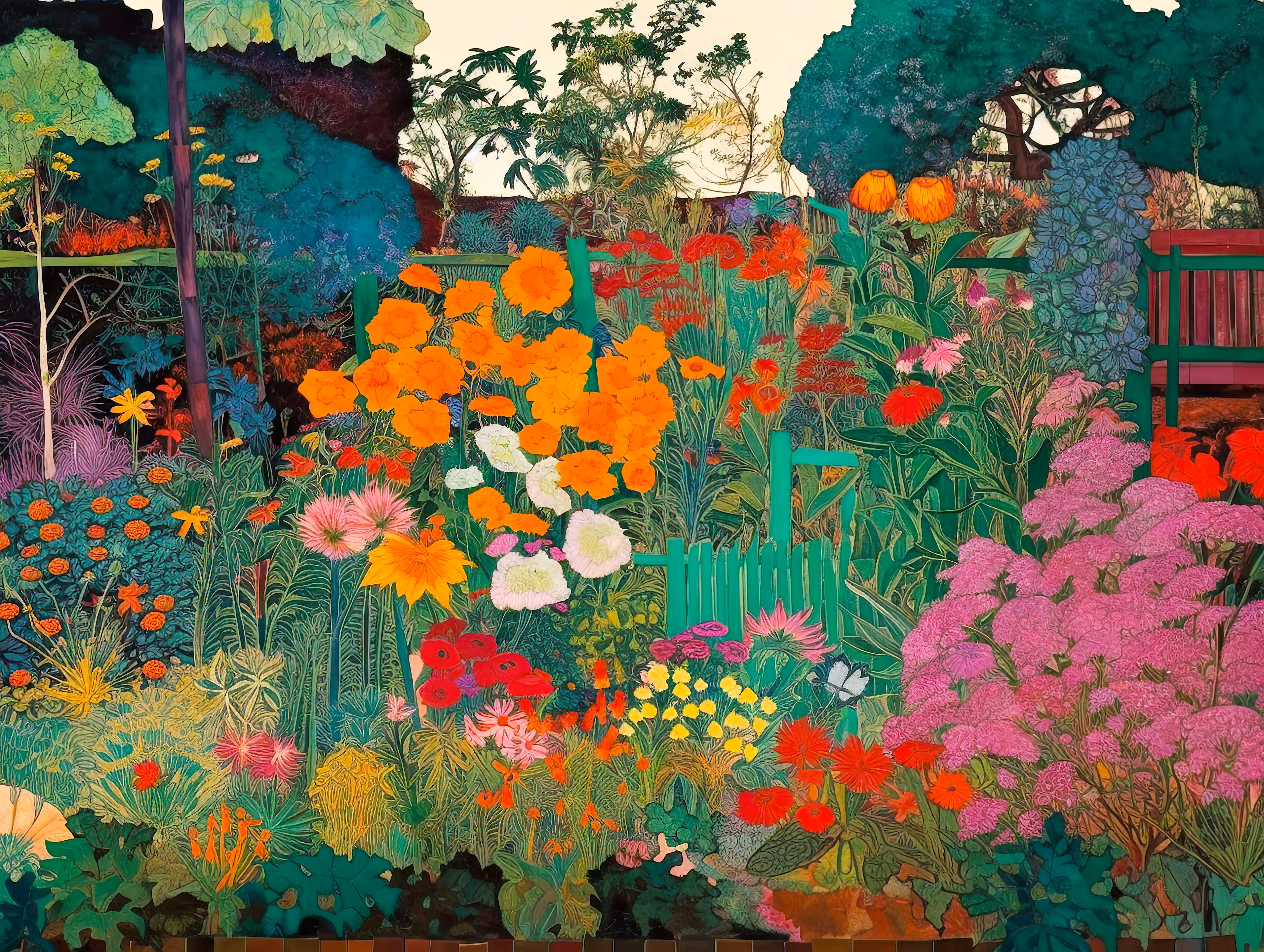 083 - Flowers Ablaze