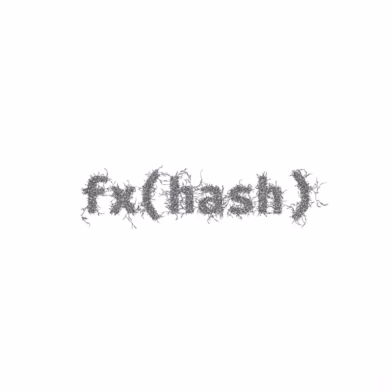 FXHASH Logo with Features #690
