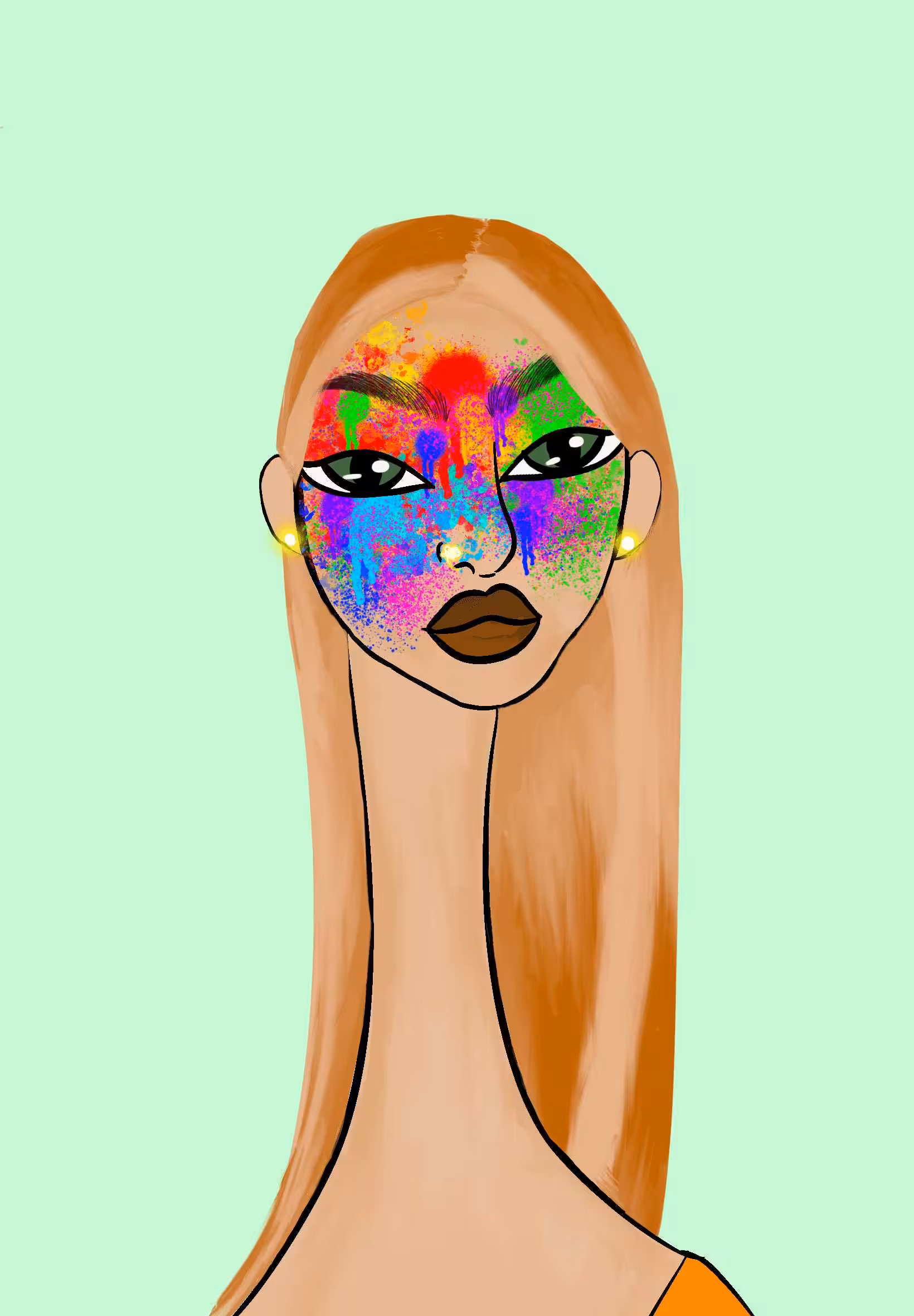 Long Neckie Ladies: Long Neckie Lady #1971