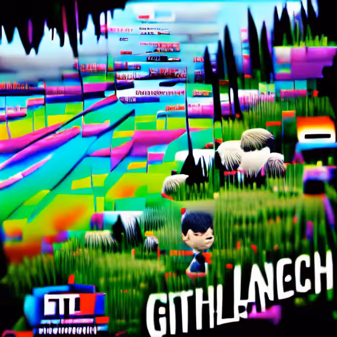 Glitch Landscape 5