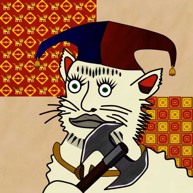 Famous Medieval Cat #13