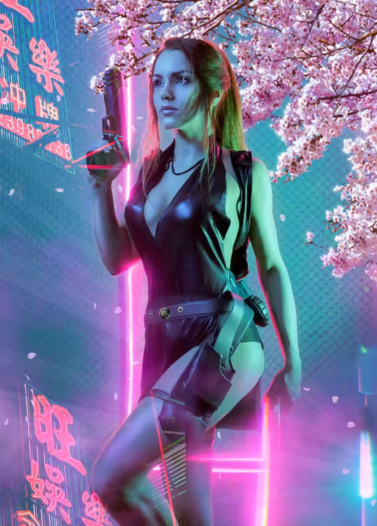 Lara Croft: Tokyo Legends cosplay
