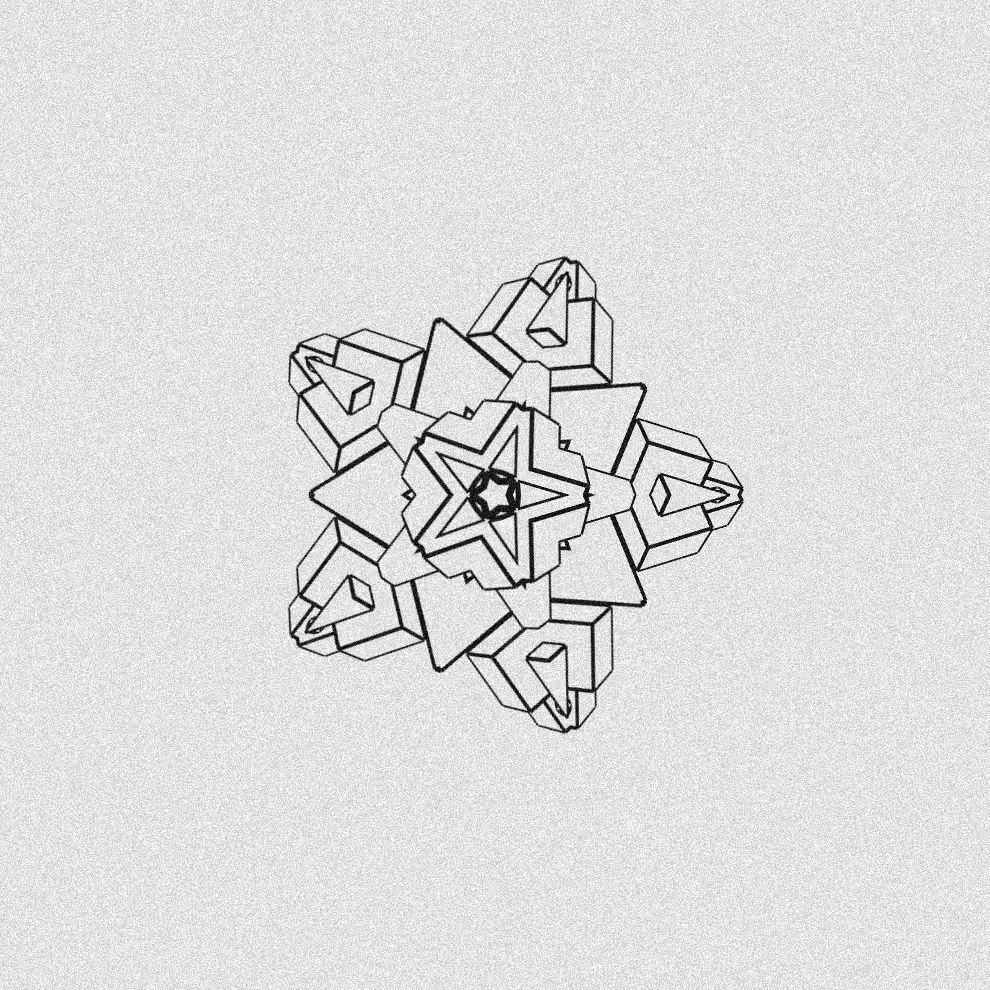 Monochrome Kaleido #416