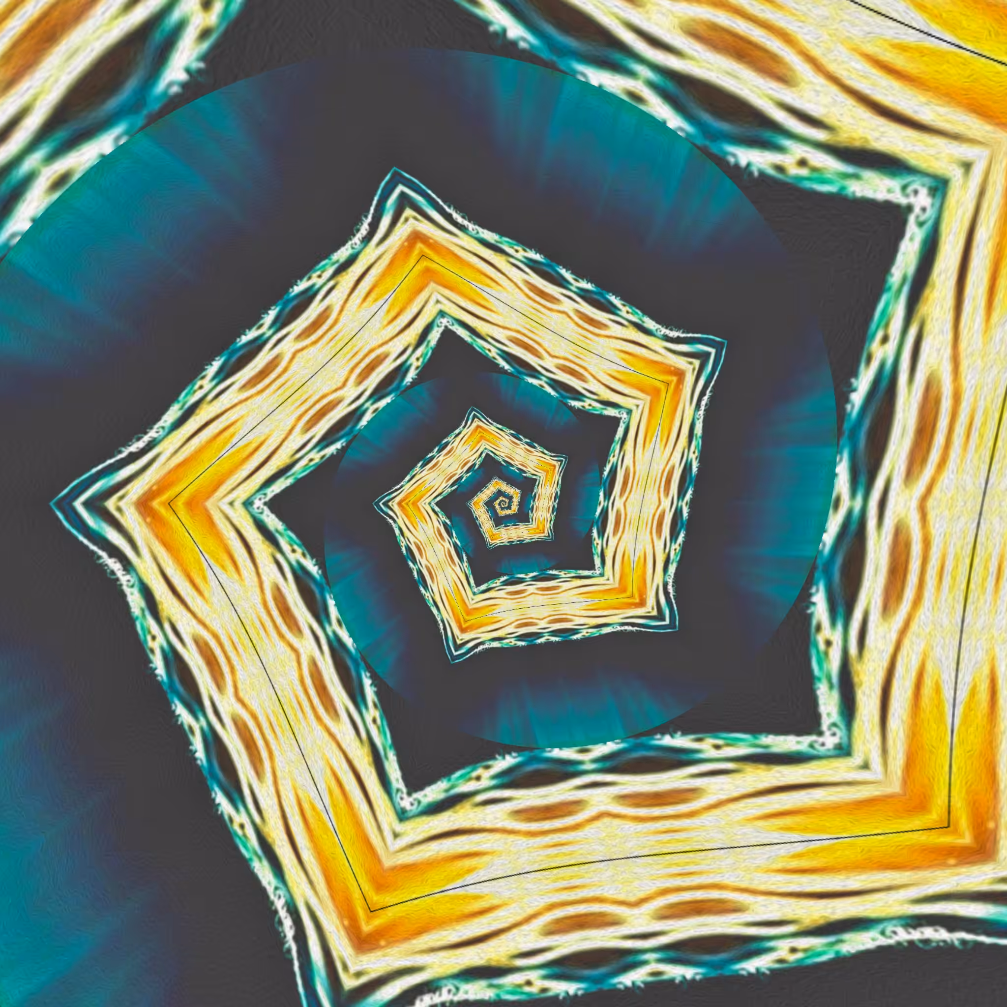 #1 Abstraction of the piece "an aquarium in the desert