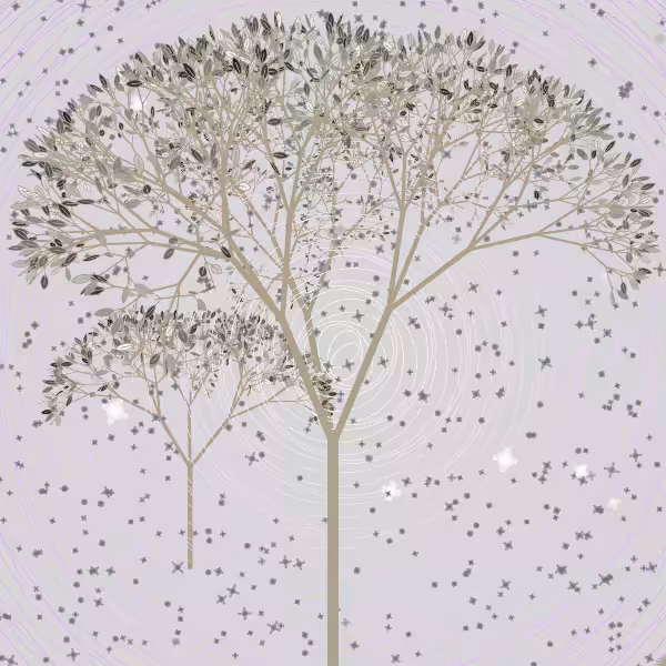 Tree in the Blizzard 雪中樹 #6