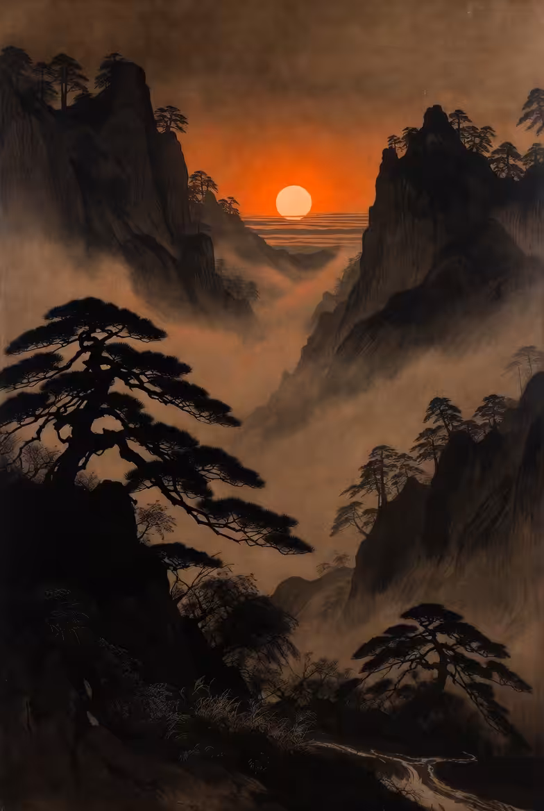 Wild sunset