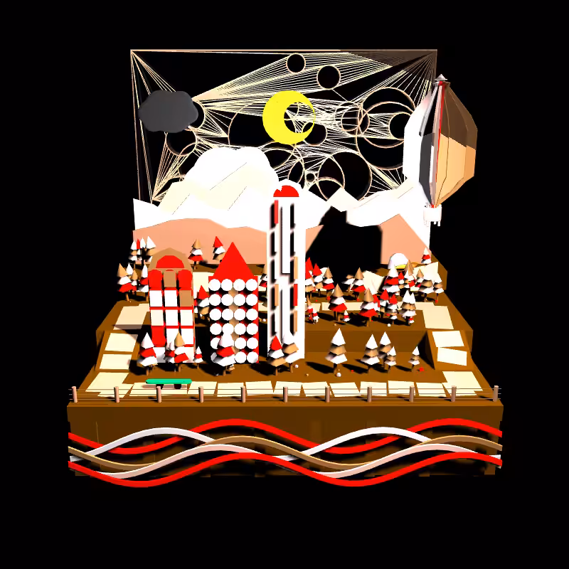 Paper Art 3D #73
