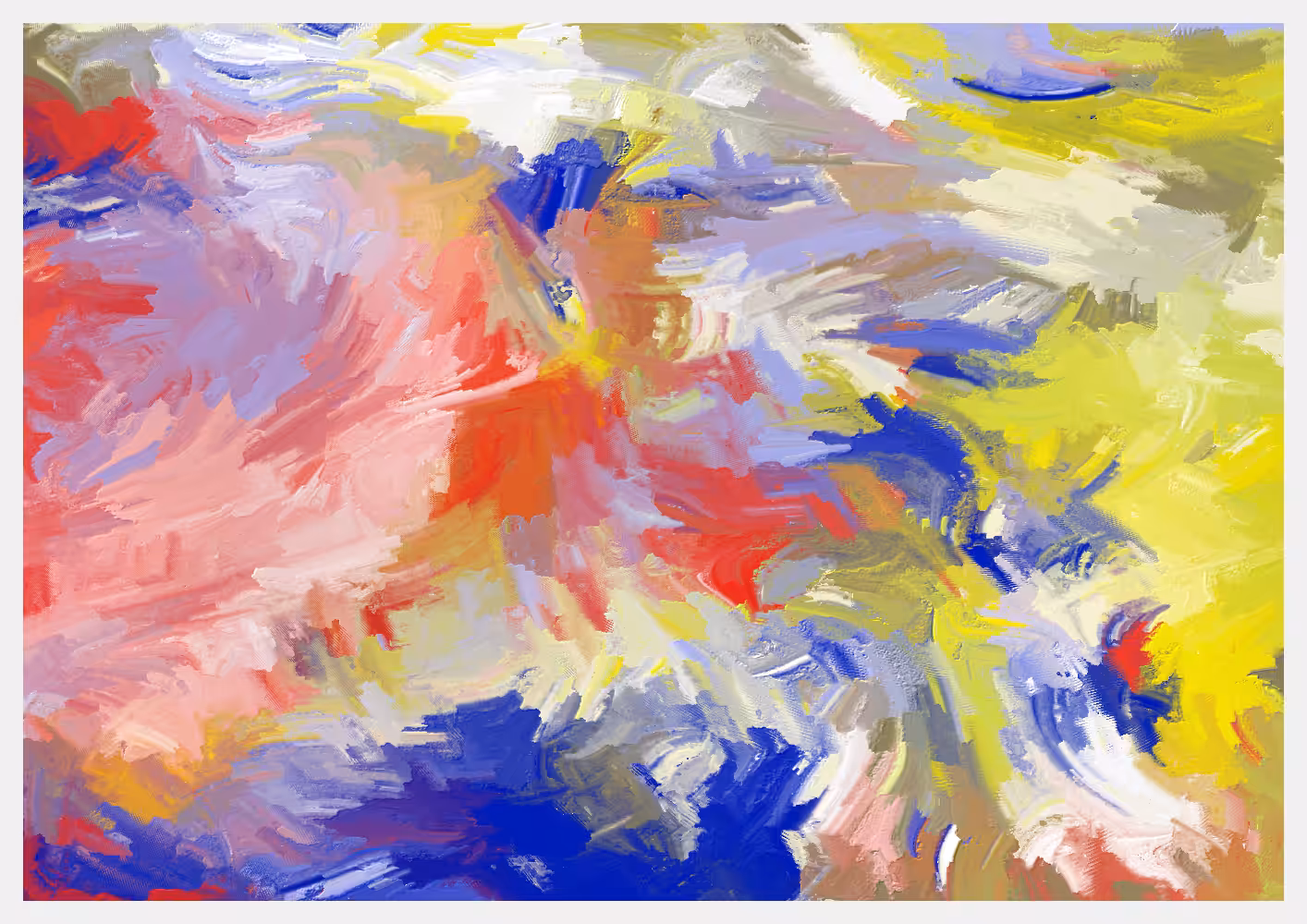 Paysages chromatiques B  #142