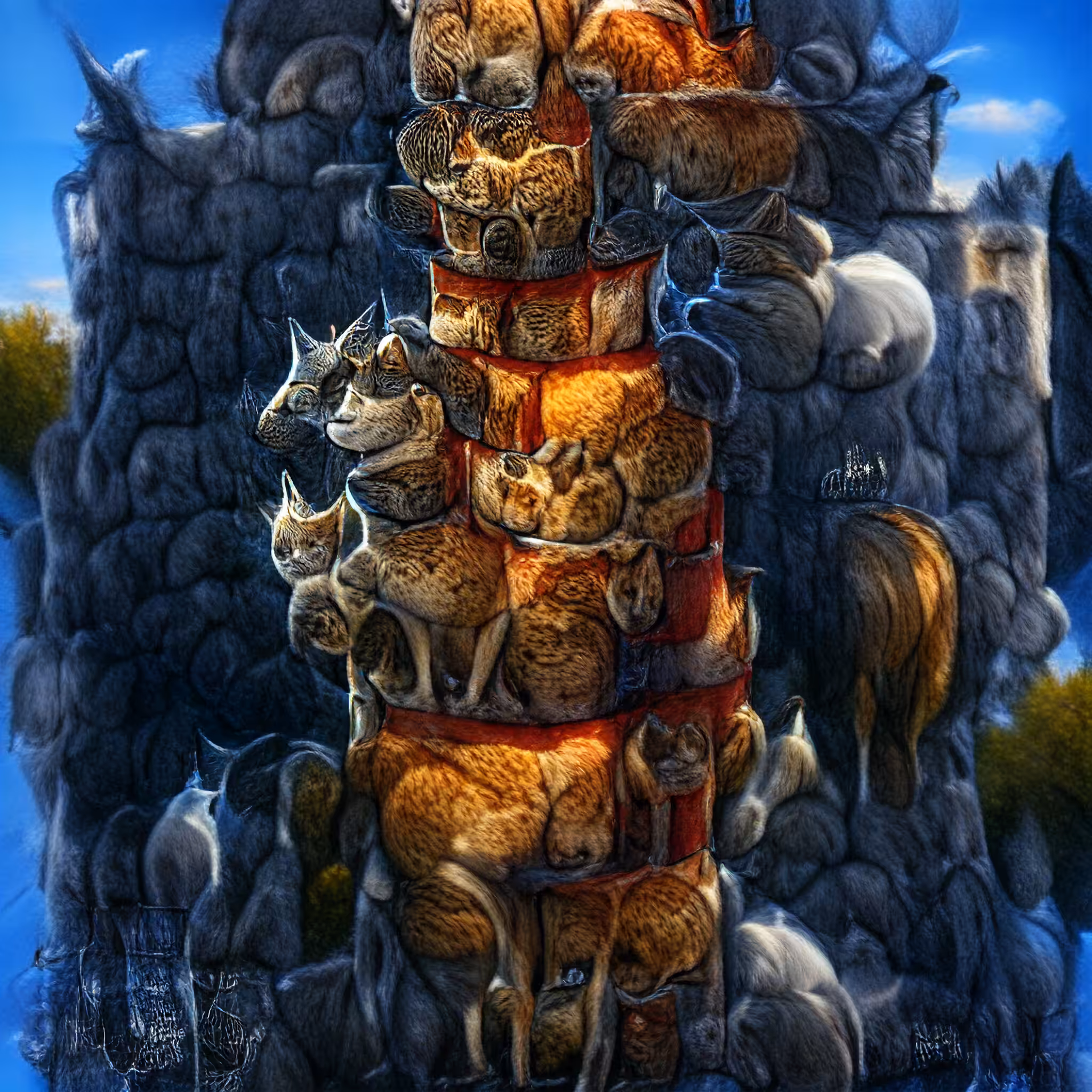 Tower Of Cats