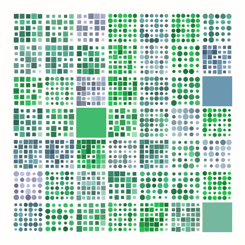 Pastel Grid #12