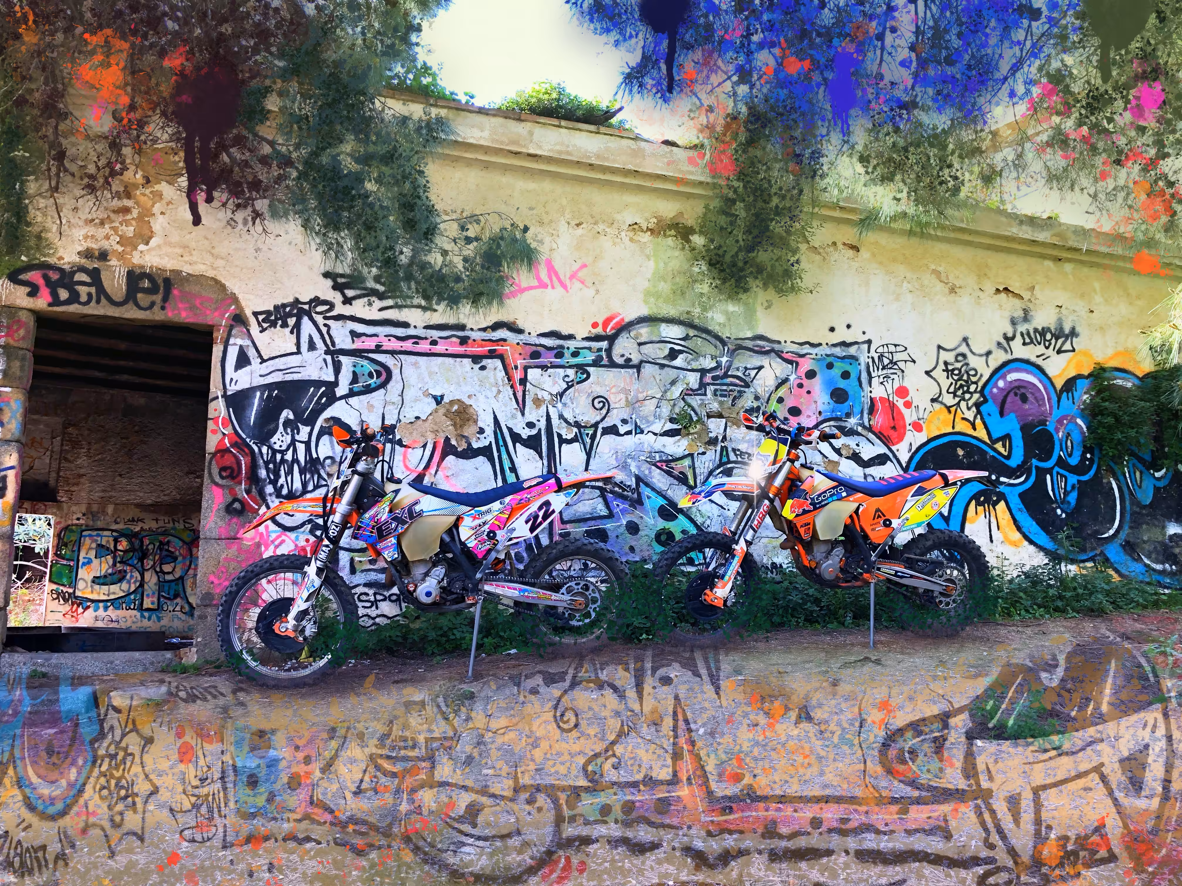 Motorbike Graffiti 