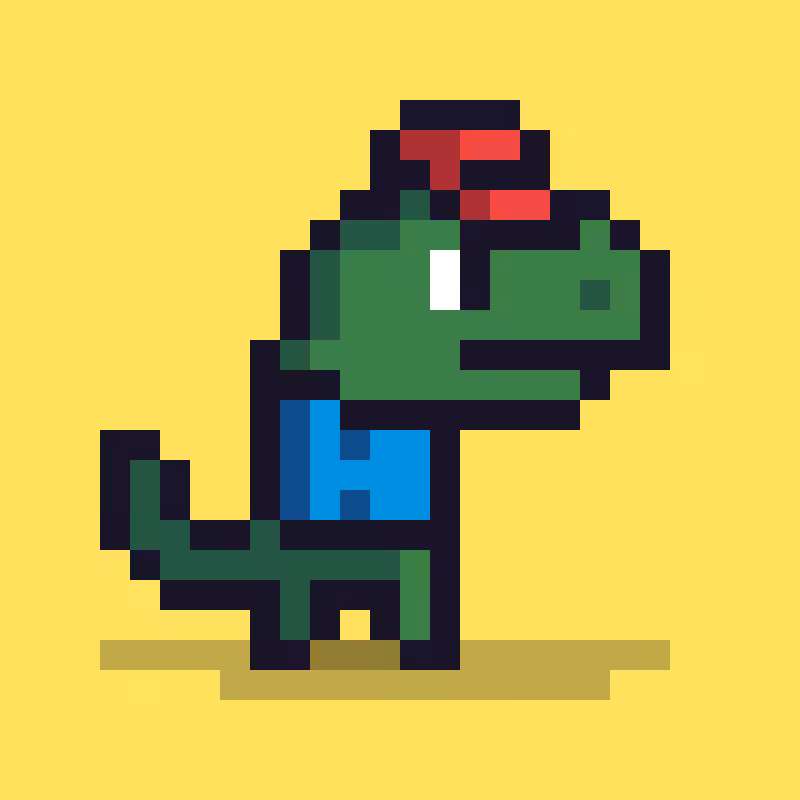 Pixel Dinos #158