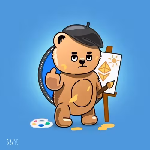 #33 Brash Bear NFT artist