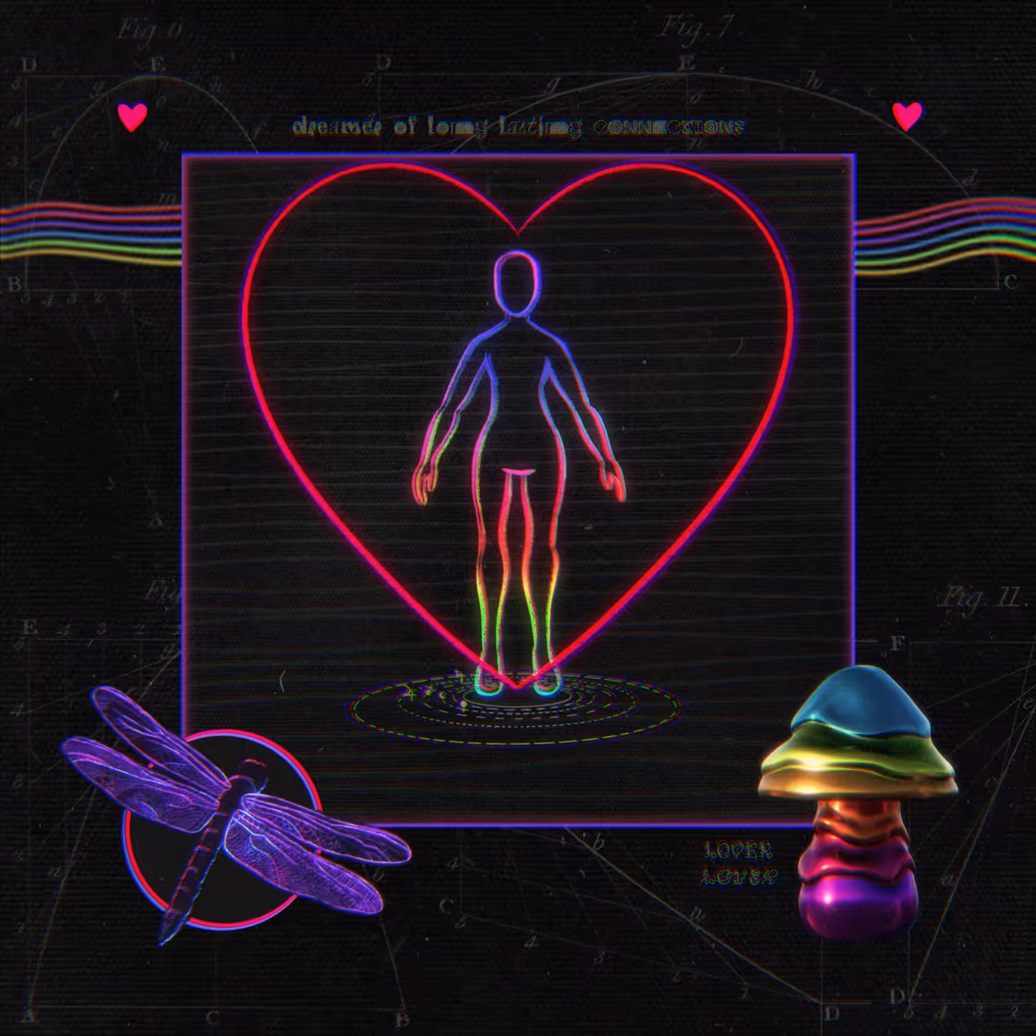 Fruits from an open heart