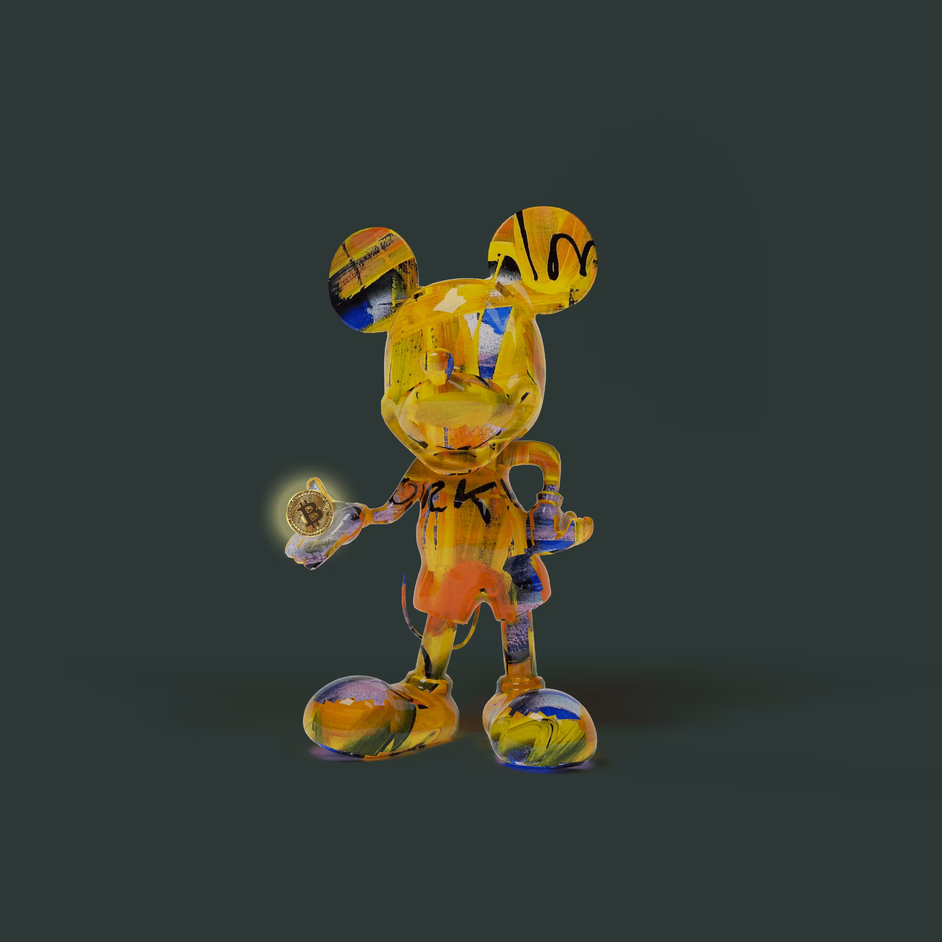 3D Crypto Mickey #22