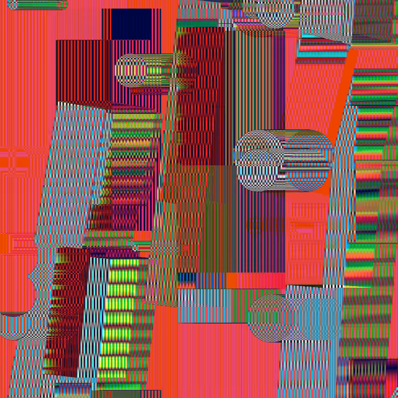 Technicolor Winter (after dead flowers) #40