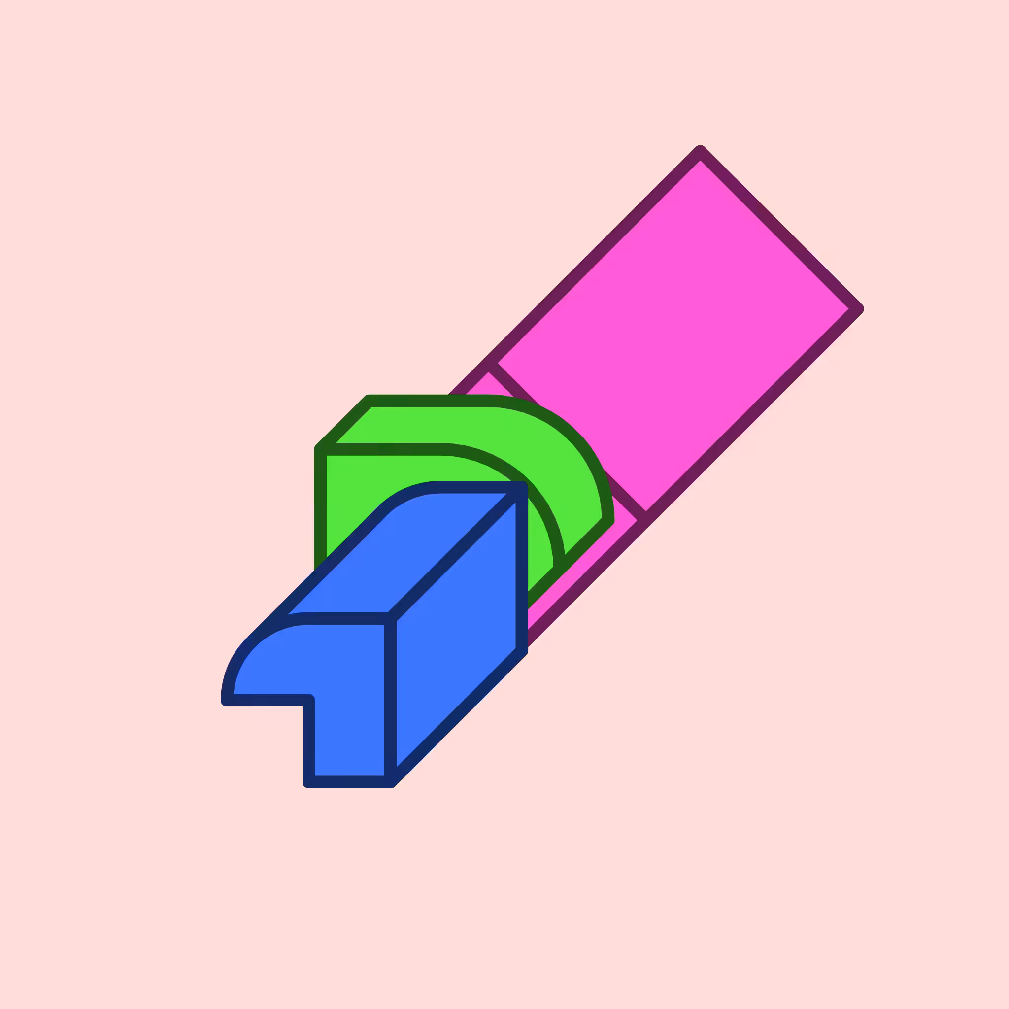 Calm shapes #990