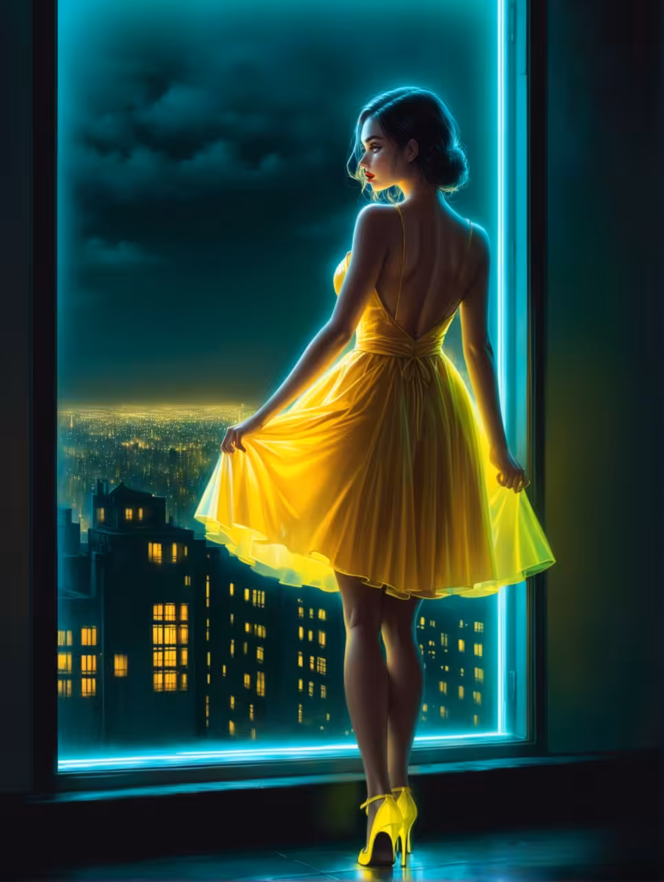 Lady In Yellow 💛