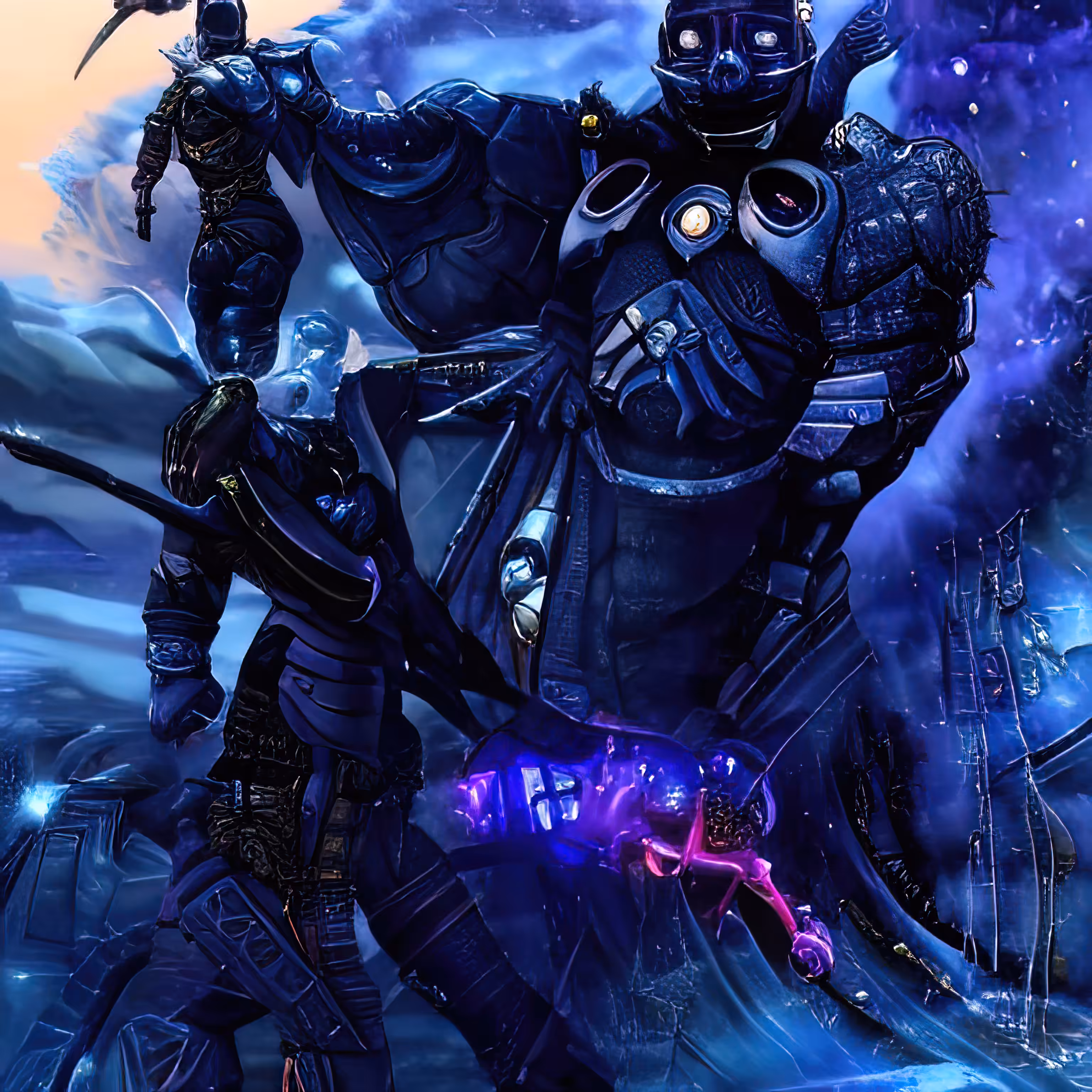 The Blue Samurai