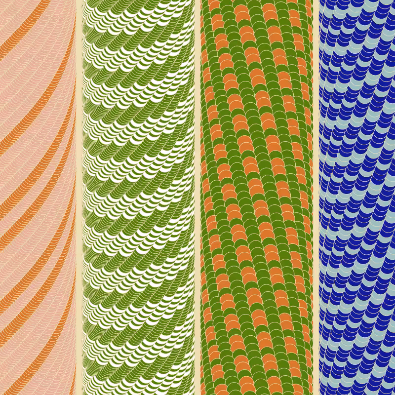 Patterns of infinity colorized #21