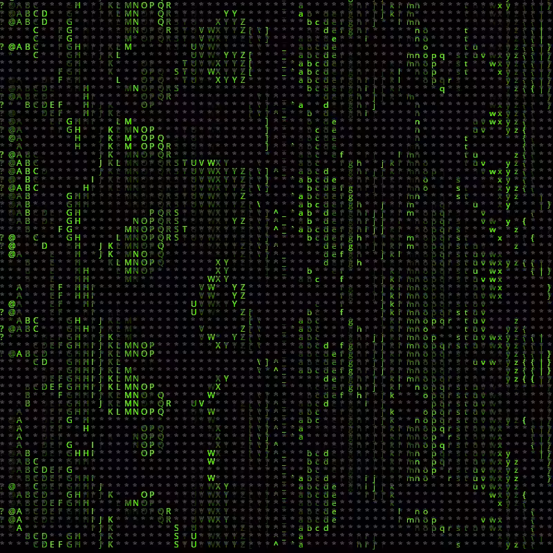 Ascii Noise #27